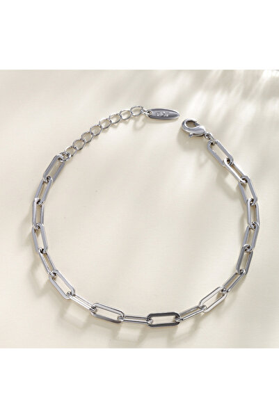 ETERNAL SUNSHINE Xuping Steel Bracelet Linka Silver Chain Model Silver Color ...