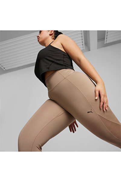 Puma Womens Studio Ultrabare Sports Leggings - Brown