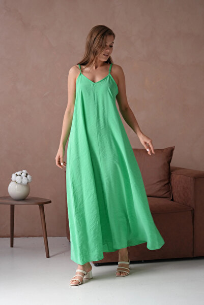 Park Karon Зелена літня сукня на бретельках