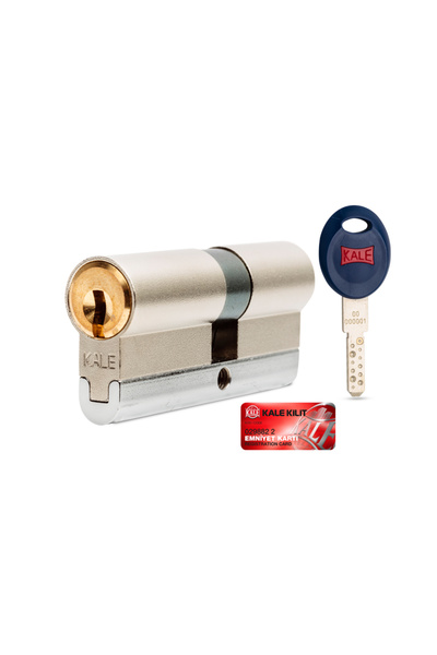 Kale Kilit Kale 164 Cec Tüpten Şifreli Silindir 68mm (26 10 32)- Nikel (5 ANA...