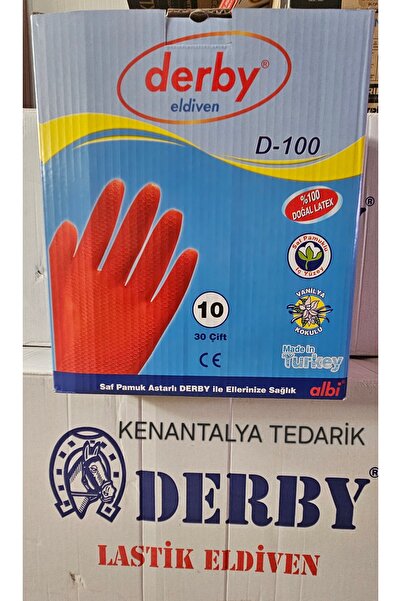 Derby Plastik çok amaçlı ekstra güçlü eldiven koli 30 çift