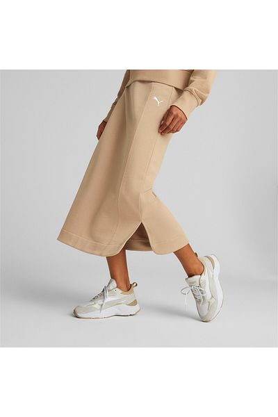 Puma Womens Her High-waist Skirt - Beige