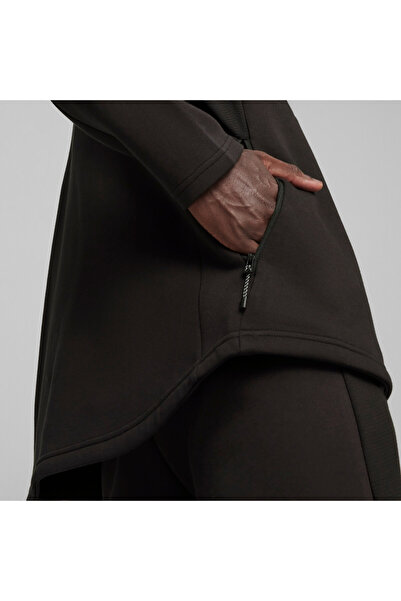 Puma Mens Evostripe Full-zip Hoodie Sweat Jacket - Black