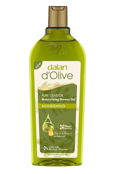 Dalan Gel de duș hidratant D'olive cu ulei de măsline pur, 400 ml
