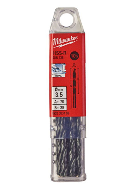 Milwaukee 3,5 Mm Metal Matkap Ucu (T4932363469)