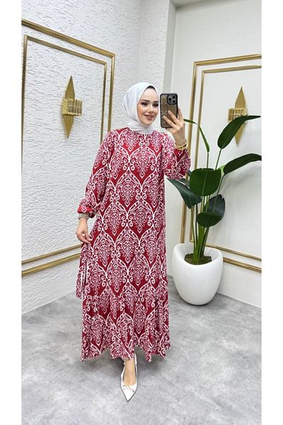 Dm Life Viscose Hijab Dress