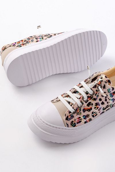 p papuccum ortopedi çocuk ayakkabıları Tenis elastic pentru fete cu model leopard