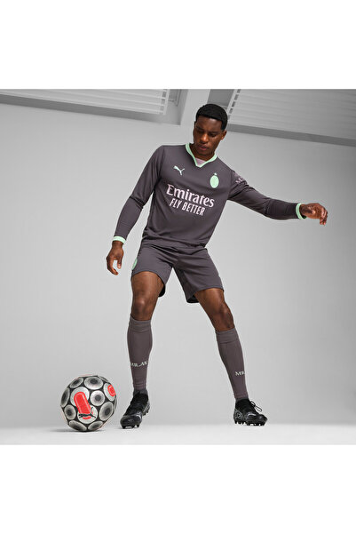 Puma Mens Ac Milan 24/25 Shorts - Gray