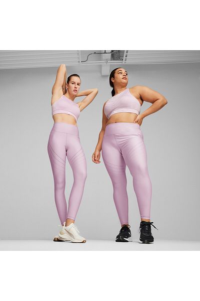 Puma Womens Run Ultraform Running Sports Leggings - Purple
