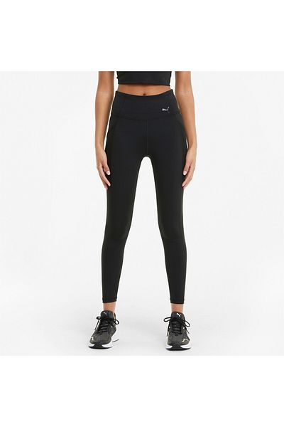 Puma Womens Forever High Waist 7/8 Training Sports Leggings - Black