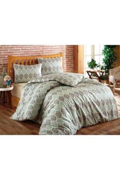 Homamia SET PILOT COVER 200X220 CM + 2 PILLOWCASES 50X70 CM, HOME, 100% COTTON, BLUE/GRAY/BEIGE