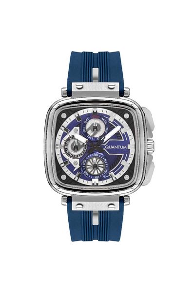 Quantum Quantum Men's Multi Function Black Dial Watch - PWG1014.059