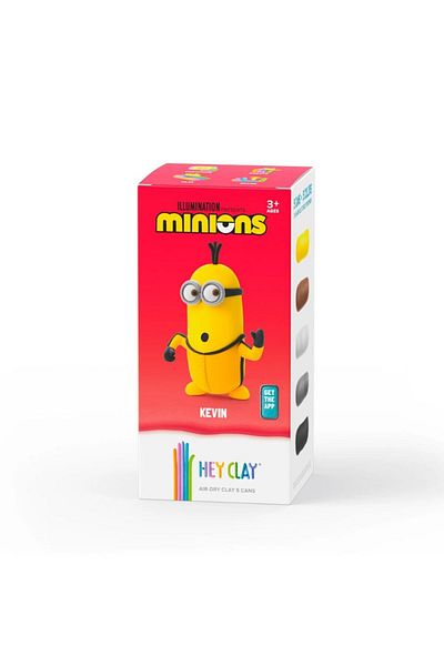Hey Clay - Kevin, Series Minions, 5 cans