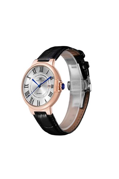 Kenneth Scott Men's Analog White Dial Watch - K23053-RLBW
