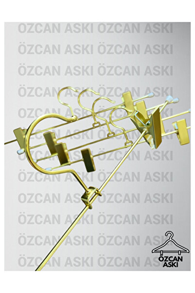OZC 10 ADET LÜKS METAL ETEK PANTOLON ASKISI