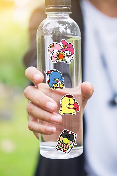 Grafikup 100 Adet Sticker Seti - Kalem Laptop Defter Suluk Etiketi