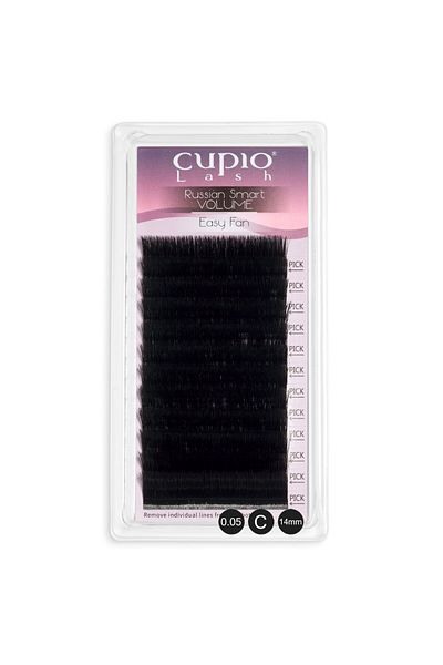 Cupio Eyelash extensions CupioLash Russian Volume Easy Fan-C 0.05-14 mm