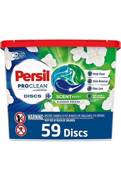 Persil أكياس منظف الغسيل من ديسكز، معززة للرائحة النشطة، 59 قطعة