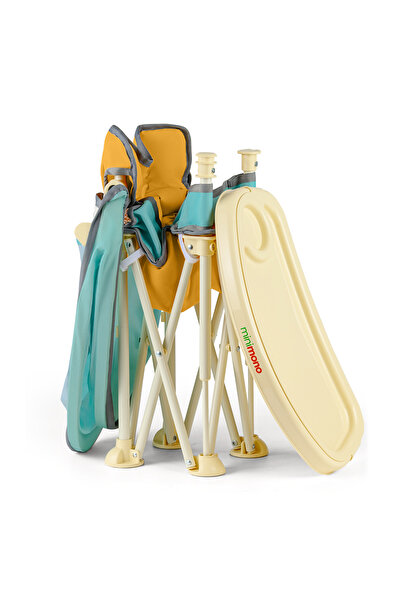 Minimono PlusUp Tenteli 0-4 Yaş Portatif Katlanır - Yükseltici Mama Sandalyesi