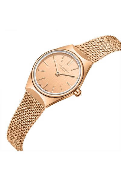 Lee Cooper Lee Cooper Women's Analog Rose Gold Dial Watch - LC08140.410