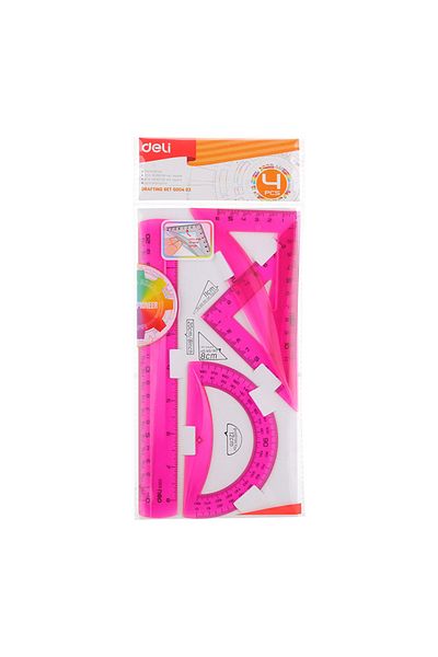 Deli Geometry Set 4 Pieces Color EG00402 Deli