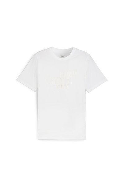 Puma Mens GRAPHICS Foil T-Shirt - White