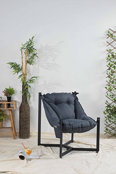 Evdesa Asma Minder Bahçe Koltuğu Lüx Bahçe Sandalyesi Minderli Bahçe Mobilyas...