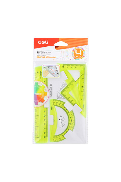 Deli Set Geometrie 4 Piese Culoare EG00602 Deli