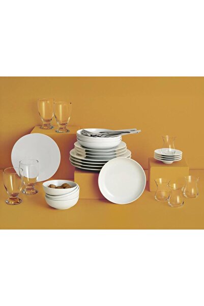 Porland Ocean 4 Kişilik Beyaz 40 Parça Başlangıç Seti 04POR035856