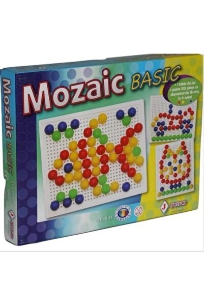 JUNO Joc Mozaic Basic, 120 de pioneze in 4 culori
