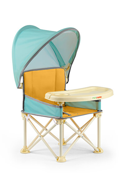Minimono PlusUp Tenteli 0-4 Yaş Portatif Katlanır - Yükseltici Mama Sandalyesi