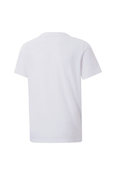 Puma Youth Boys Alpha Graphic T-Shirt - White