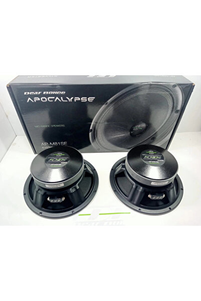 Apocalpyse Apocalypse Deaf Bonce AP-M81AC 20 cm Arnold 600W Maksimum 300W Rms profesyonel Midrange-2 adet
