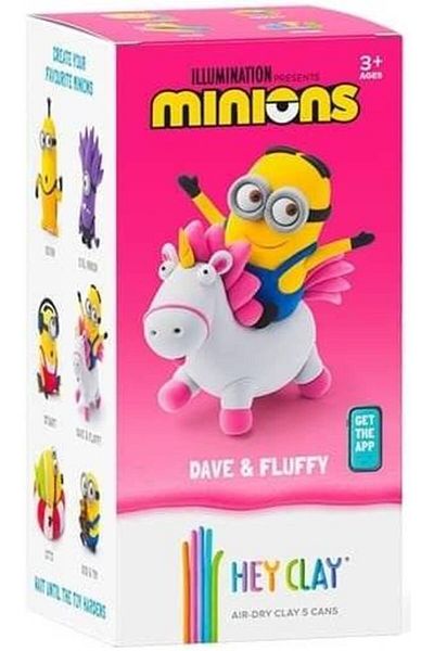 Hey Clay - Dave & Fluffy, Series Minions, 5 cans