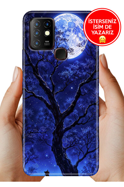 Cekuonline İnfinix Hot 10 Kılıf Kamera Korumalı Full Desen Arka Silikon Korku...