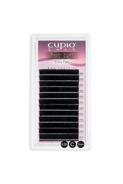 Cupio Eyelash extensions CupioLash Russian Volume Easy Fan-C 0.05-13 mm