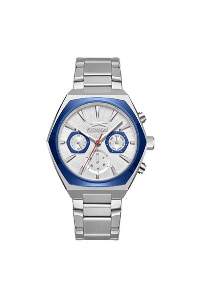 Slazenger Men's Multi Function Silver Dial Watch - SL.9.2346.2.03
