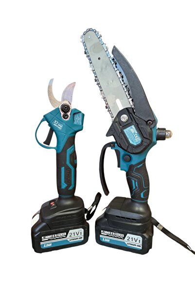 KIMMENS Şarjlı Makas Ve Testere 2’li Set