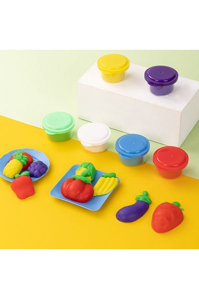 Deli Set creativ cu pastă de modelat + 14 accesorii Pizza, paste și legume pentru petreceri Deli