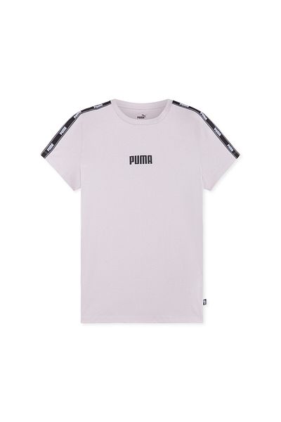 Puma Womens Tape T-Shirt 2.0 - Gray