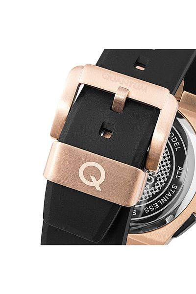 Quantum Quantum Men's Chronograph Black Dial Watch - HNG949.851