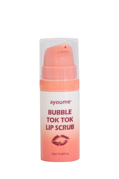 Ayoume Moisturizing, Dead Skin Peeling Lip Scrub - Bubble Tok Lip Scrub 12ml