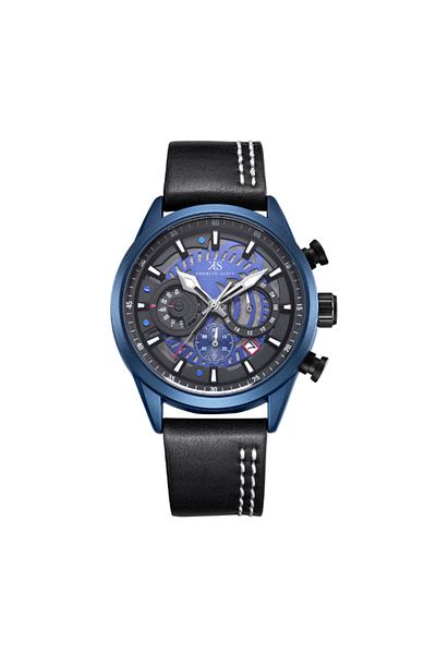 Kenneth Scott Men's Chronograph Blue Dial Watch - K25107-LLLB