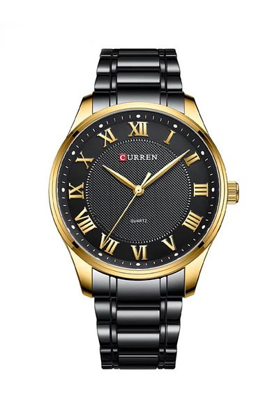 Curren 8409 Original Brand Stainless Steel Band Wrist Watch For Men