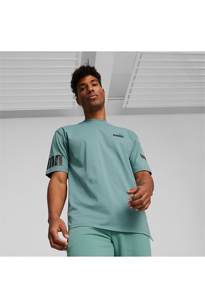 Puma Mens POWER T-Shirt - Gray