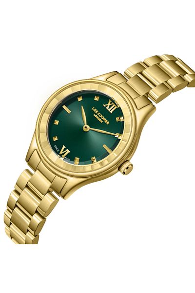 Lee Cooper Lee Cooper Women's Analog Dark Green Dial Watch - LC08157.170