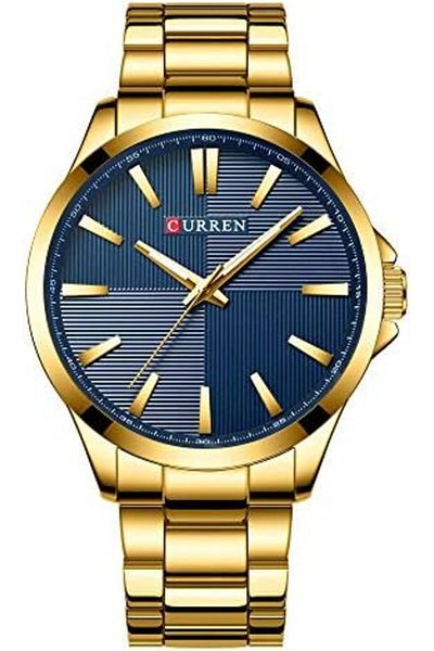 Curren Watches Men Fashion Watch Stainless Steel Band Wrist Watch Business Clock Waterproof Relogio