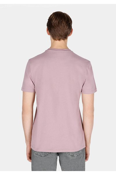 Colin's Regular Fit Round Neck Plain Men's Pink Short Sleeve T-Shirt