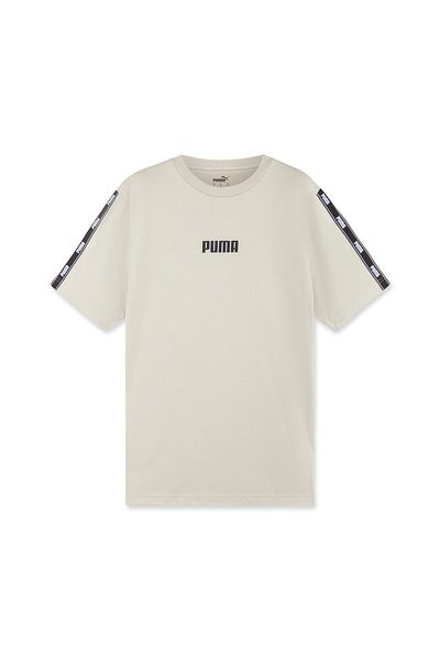 Puma Mens Tape T-Shirt 2.0 - Beige