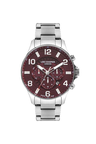 Lee Cooper Men's Multi Function Red Dial Watch - LC07802.380